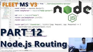 Part 12 - Add Routing to Controllers Node js Routing Explained