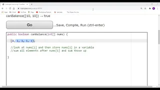 CodingBat - array3