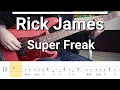 Download Lagu Rick James - Super Freak (Bass Cover) Tabs