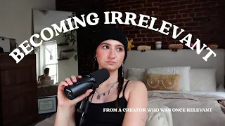 Becoming irrelevant, from a creator who was once relevant.