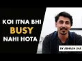 Lagu Koi Itna Bhi Busy Nahi Hota...... | Abhash Jha | Instagram Compilation