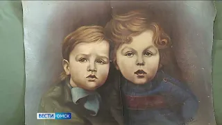 Омичи обнаружили дома картину, которая, возможно, представляет большую ценность