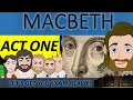 Macbeth Act One Summary The Key Events from Every Scene in Act One in Under Five Minutes