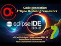 How to generate UML class diagram code via Eclipse Modeling Framework EMF