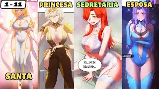 1 - 11🔥HEROE CODICIOSO ENAMORA A LAS MAS PODEROSAS DEL CONTINENTE // MANHWA🔥