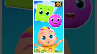 Música de Formas para Crianças #shortsvideo #Kids #Video #ShapesSong #Music #Animação
