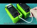 Greenworks 40V Battery Not Charging - Blinking Red