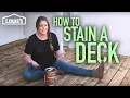 How to Stain a Deck w Monica from The Weekender