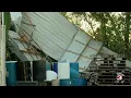 Several buildings damaged by storm in Opelousas