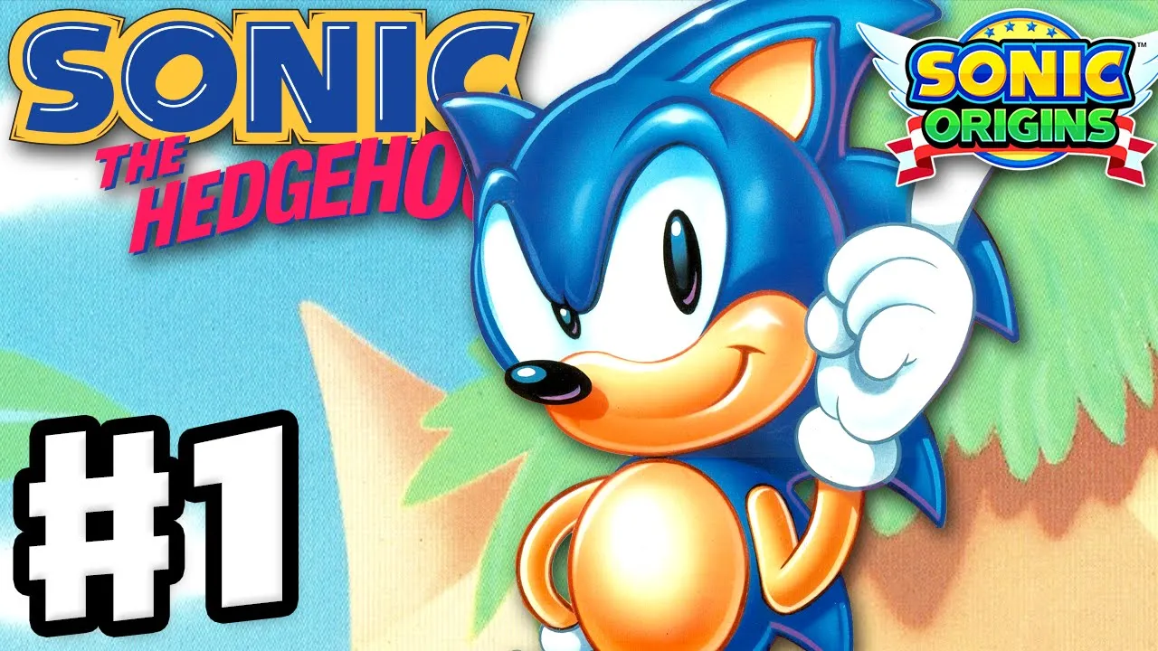 Sonic the Hedgehog - Gameplay Walkthrough Part 1 - Green Hill Zone! (Sonic Origins)