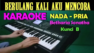 Download HATI YANG LUKA - Betharia Sonatha | KARAOKE Nada Pria, HD MP3