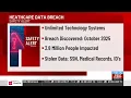 Safety Alert Healthcare data breach