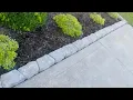 Landscape Edging Stones Install