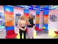 Lara Spencer - hot high slit skirt and high heels