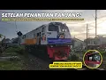 Lagu SETELAH PENANTIAN PANJANG! || MOMENT PERJALANAN PERDANA KA RANGGAJATI DENGAN RANGKAIAN BARU