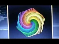 Draw a rainbow hexagonal in python python programming 04 programming with swapnil tiwari