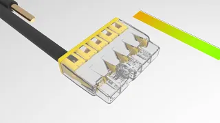 How To Use WAGO 2773 PUSH WIRE Splicing Connector For Solid and Stranded Conductors