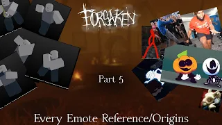 every forsaken emote reference origin part 5