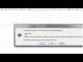 Excel 2010 VBA Tutorial 22 Looping through workbook objects 360p
