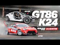 Download Lagu GT86 VTEC K24 Drift Build in 20 Minutes