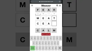 Today s Weaver Puzzle Game Solution for August 3 2022 - Weaver Today