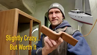Bending and Laminating Wood – Our 52 ft Self-Built Sailboat – Ep. 471 Ran Sailing
