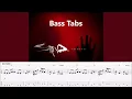 Staind - Ghosts (BASS COVER + TABS PLAY ALONG IN VIDEO)