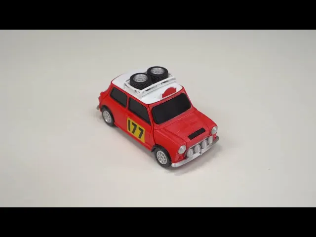 Foldable Morris Mini Cooper-S Rally video thumbnail