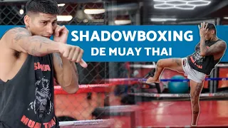 Como Fazer SOMBRA no MUAY THAI Corretamente 🥊 Shadowboxing para Iniciantes