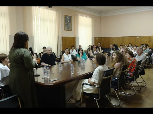 „ქართული მწერლობა მსოფლიოს მასშტაბით“ - პროექტის პრეზენტაცია