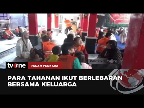 Lepas Rindu di Suasana Lebaran, Warga Binaan Rutan Kelas 1 Surabaya Bertemu Keluarga