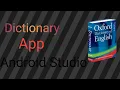 How to create Dictionary App in Android Studio 2021
