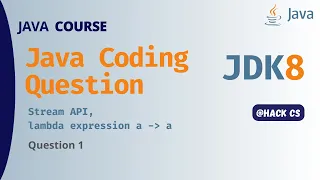 Java 8 Coding Interview Question Episode 2 Stream API Filter Collect S1E2