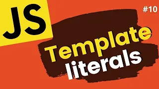 JavaScript Template Strings Template Literals Learn JavaScript