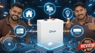 Deye 16kW Lithium Battery Review & Complete Installation Guide | Best Hybrid Solar Battery Setup ⚡