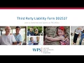 Military and Veterans Health Tutorial Third Party Liability DD Form 2527