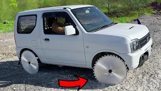 SAW BLADE Wheels – Off-Road Test with UNEXPECTED Ending!