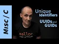 Generating Unique Identifiers in Your Programs