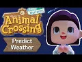 How to use MeteoNook to Predict your Weather Animal Crossing New Horizons