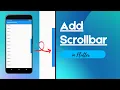 How to Add Scrollbar Simplest Way in 2021 Flutter Tutorial
