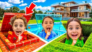 KUZEY ELİF HİLAL SAHTE SAKLAMBAÇ ‼️ BABASINI KANDIRDILAR !!