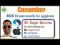 Lecture 25 - Cucumber in Appium BDD framework with Appium