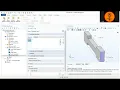Studying effect of force stress on a material femur bone using COMSOL Multiphysics