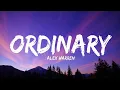 Download Lagu Alex Warren - Ordinary (Lyrics)