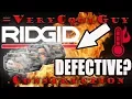 RIDGID 18V Lithium Ion Batteries Defect - Watch Before You Buy