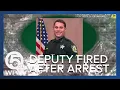 St Lucie County deputy fired after arrest on multiple charges