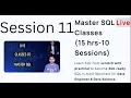 SQL Session 11