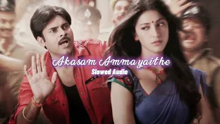 akasam ammayaithe slowed and reverb gabbarsingh 