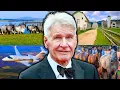 Enormous Farm Ranch of Actor Harrison Ford in Wyoming