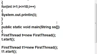Multi Threading Part-8 Multi thread Program By Extending Thread class
